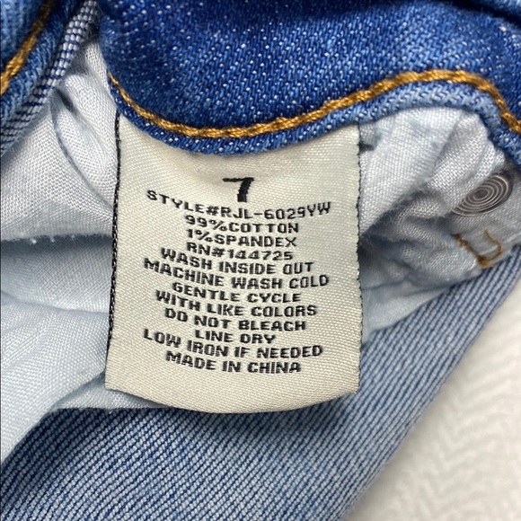 American Bazi Los Angeles Ripped Denim Skinny Jeans Size 7 - Picture 12 of 12